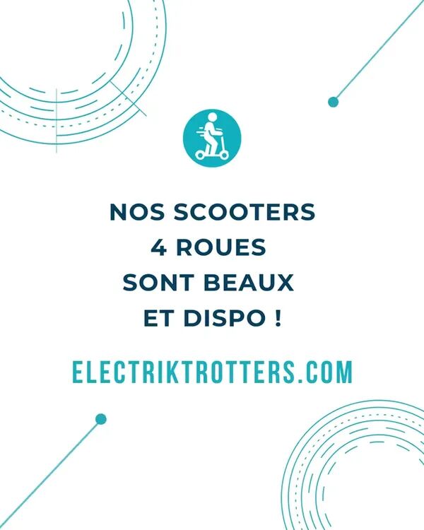 Nos scooters 4 roues sont enfin là… et ils en jettent 🤩